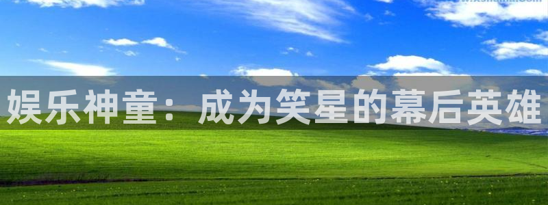 福建7790必发集团机电股份公司：娱乐神童：成为笑星的幕后英雄