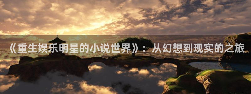 7790必发集团凯捷开号链接：《重生娱乐明星的小说世界》：从幻想到现实的之旅